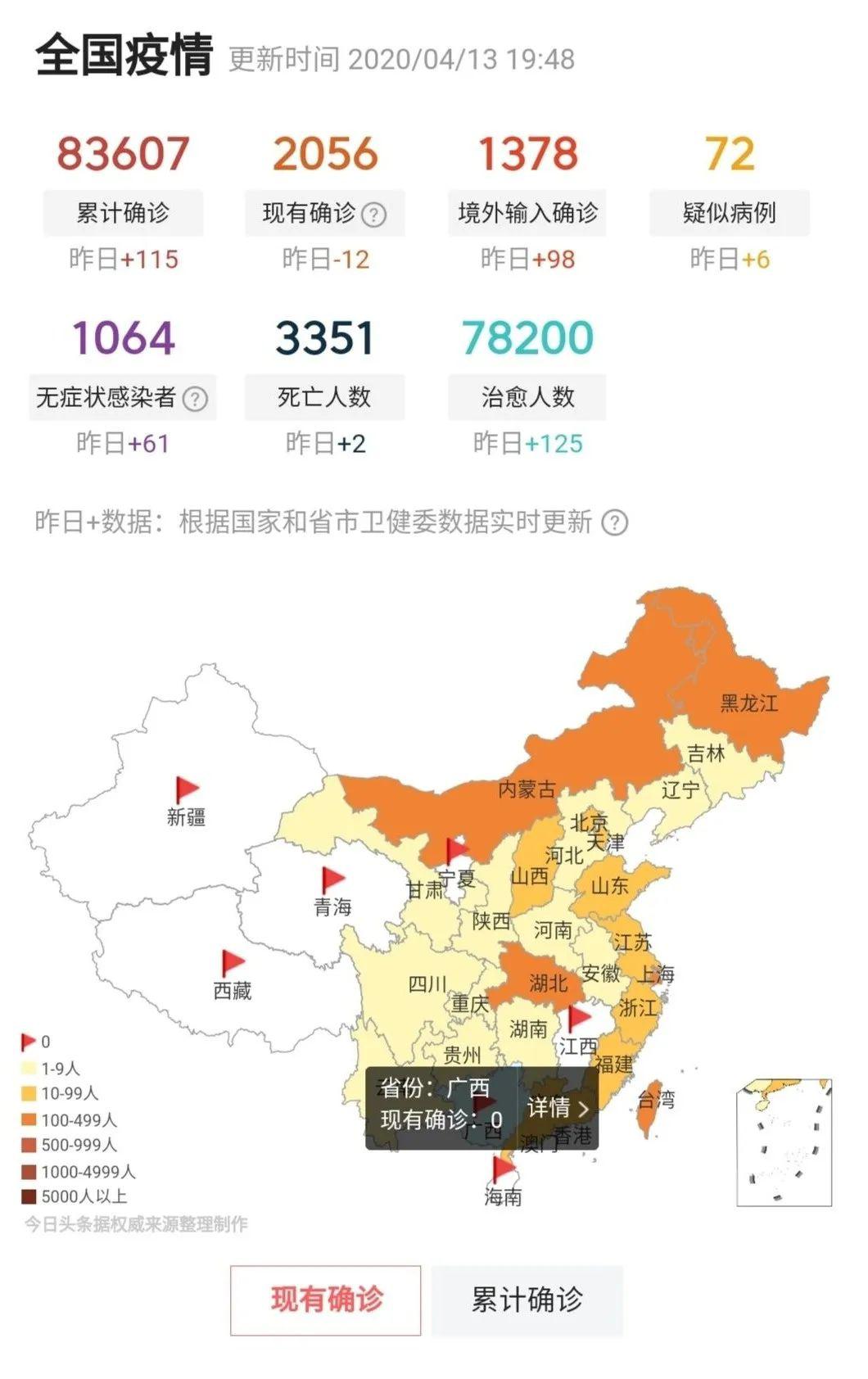 美国疫情实时状况最新